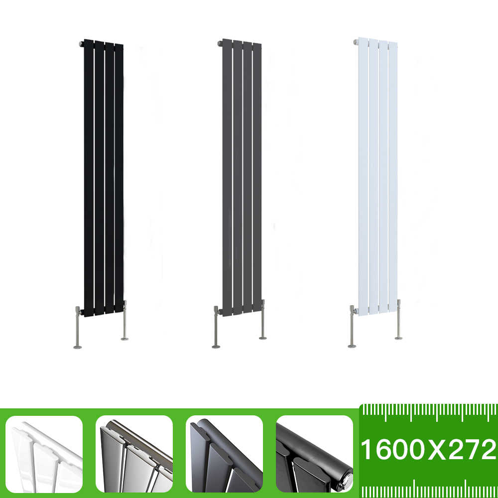 Horizontal Vertical Designer Radiator Flat Panel Oval Column Central Heating RAD