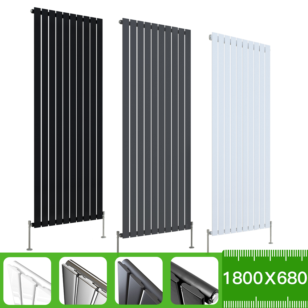 Designer Radiator Flat Panel Oval Column Horizontal Vertical Central Heating Rad