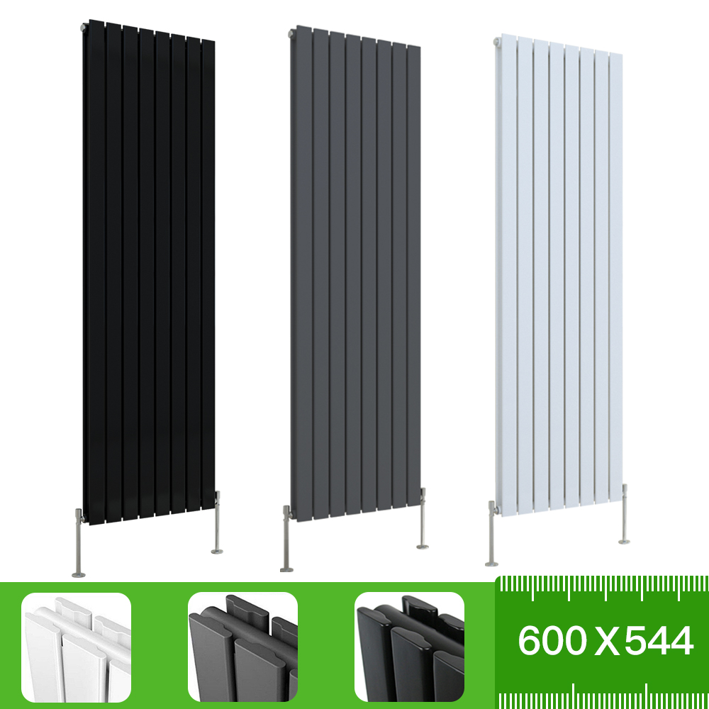Horizontal Vertical Designer Radiator Flat Panel Oval Column Central Heating RAD
