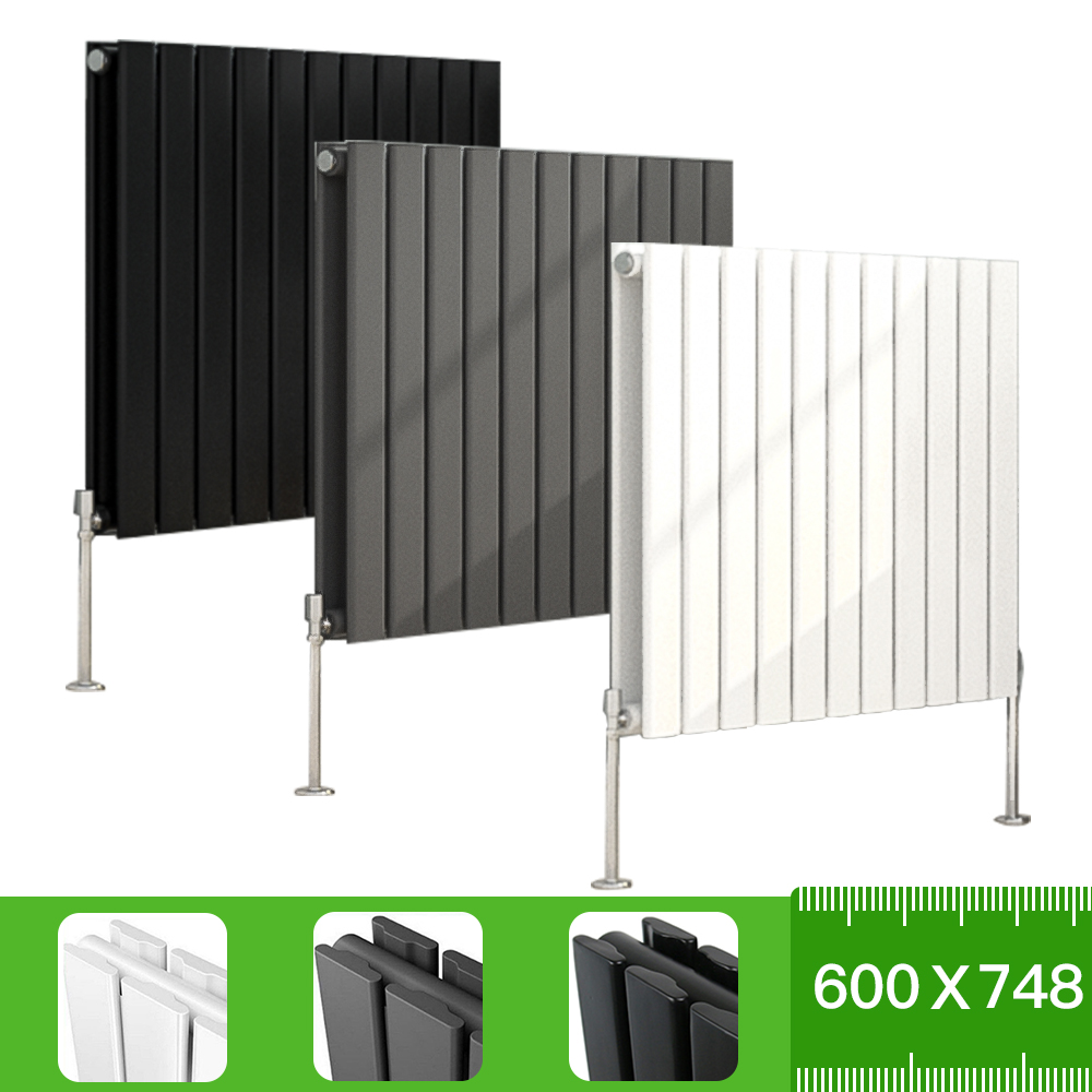 Designer Radiator Flat Panel Oval Column Horizontal Vertical Central Heating Rad