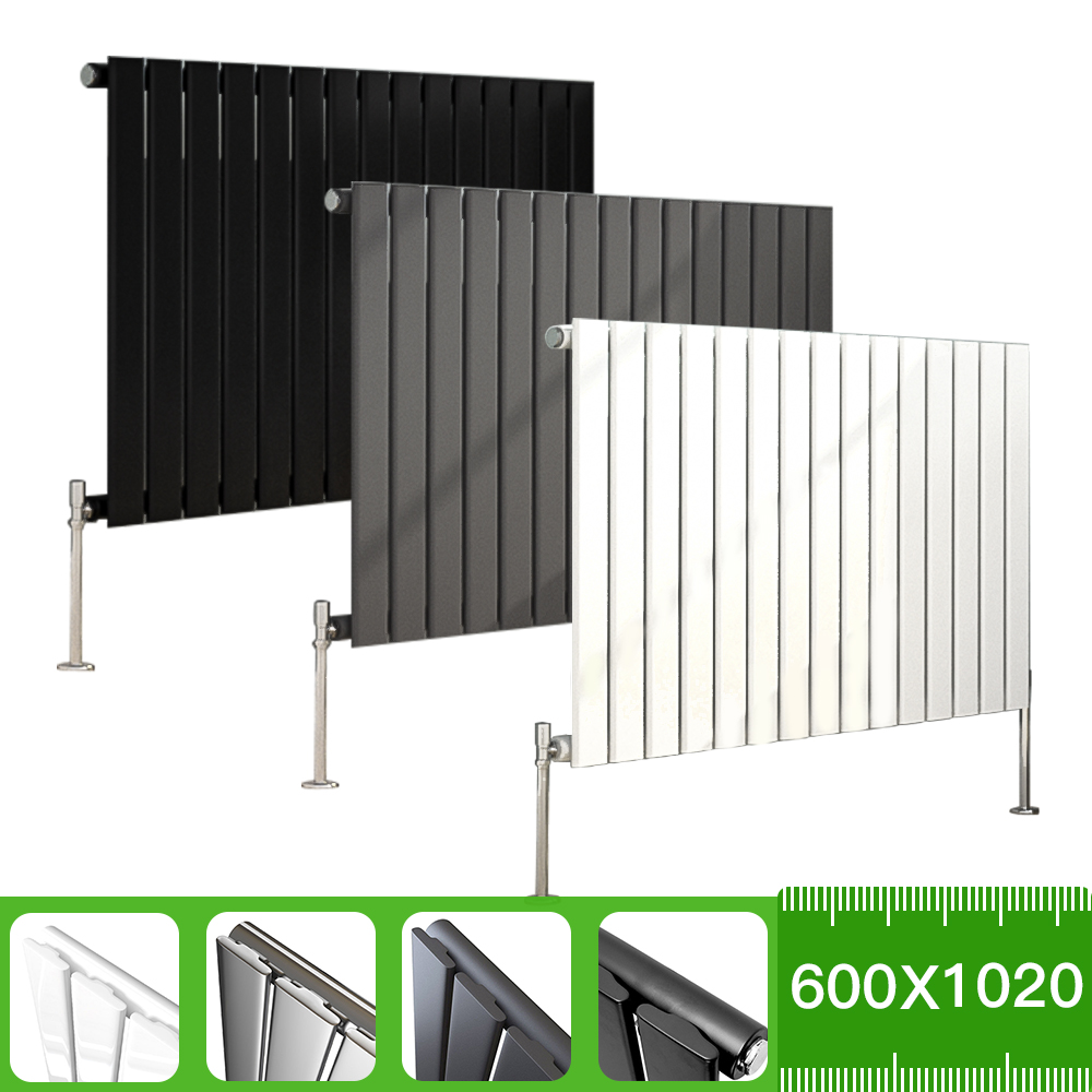 Designer Horizontal Vertical Modern Flat Panel Column Radiator Central Heating