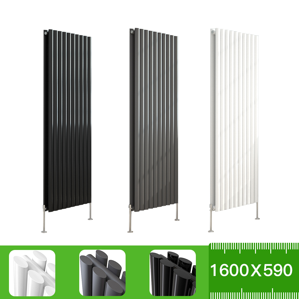 Horizontal Vertical Designer Radiator Flat Panel Oval Column Central Heating RAD
