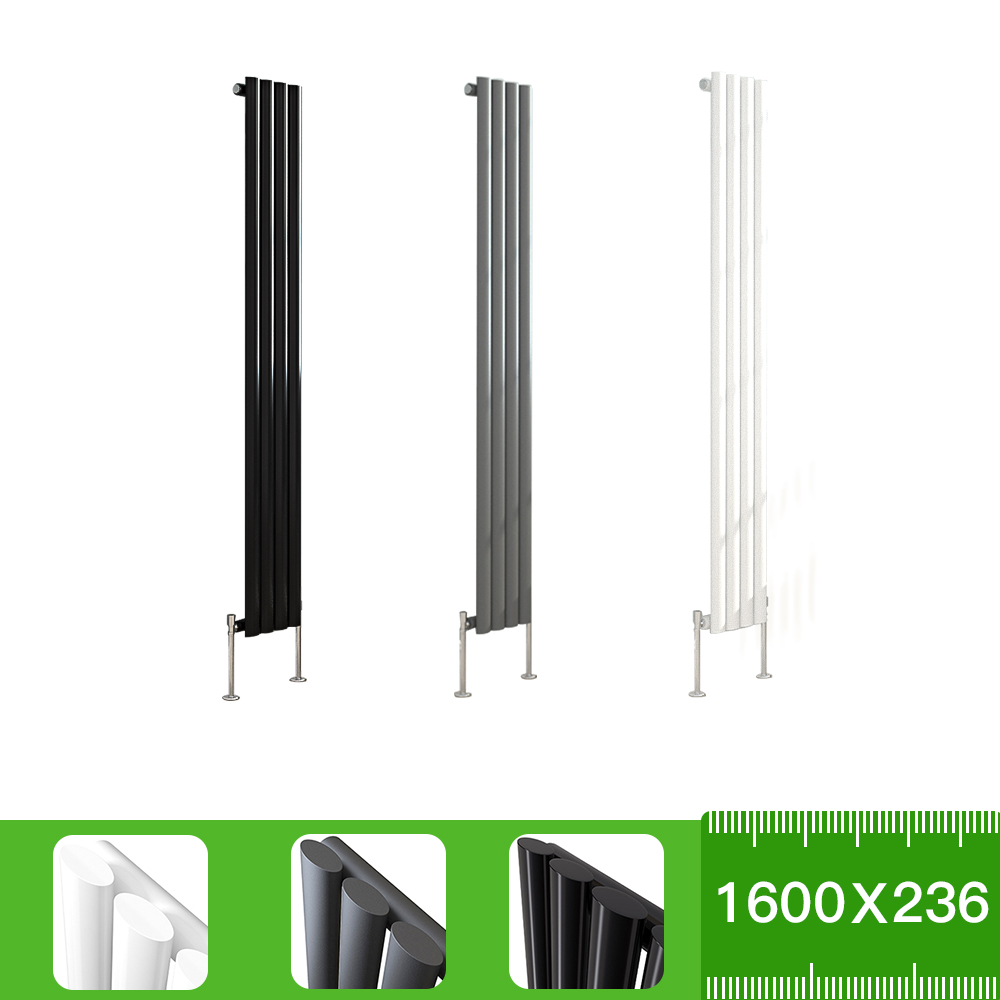 Designer Radiator Flat Panel Oval Column Horizontal Vertical Central Heating Rad