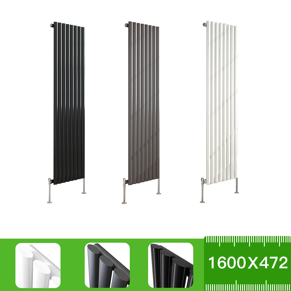 Designer Radiator Flat Panel Oval Column Horizontal Vertical Central Heating Rad