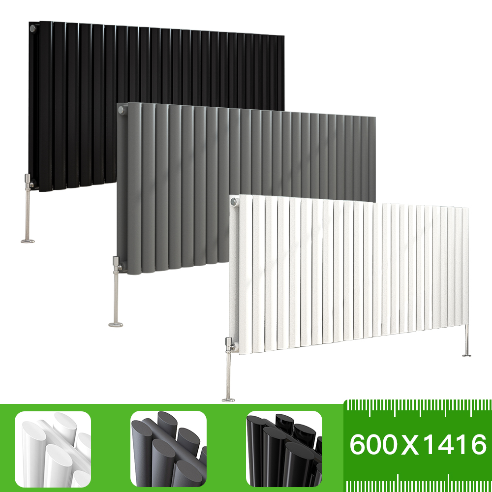 Designer Radiator Flat Panel Oval Column Horizontal Vertical Central Heating Rad