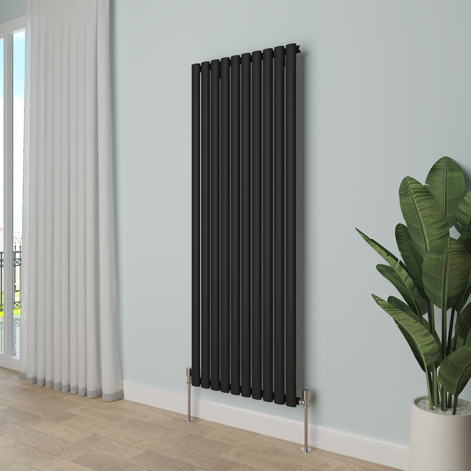 Designer Horizontal Vertical Oval Column Radiator Panel Central Heating Rads