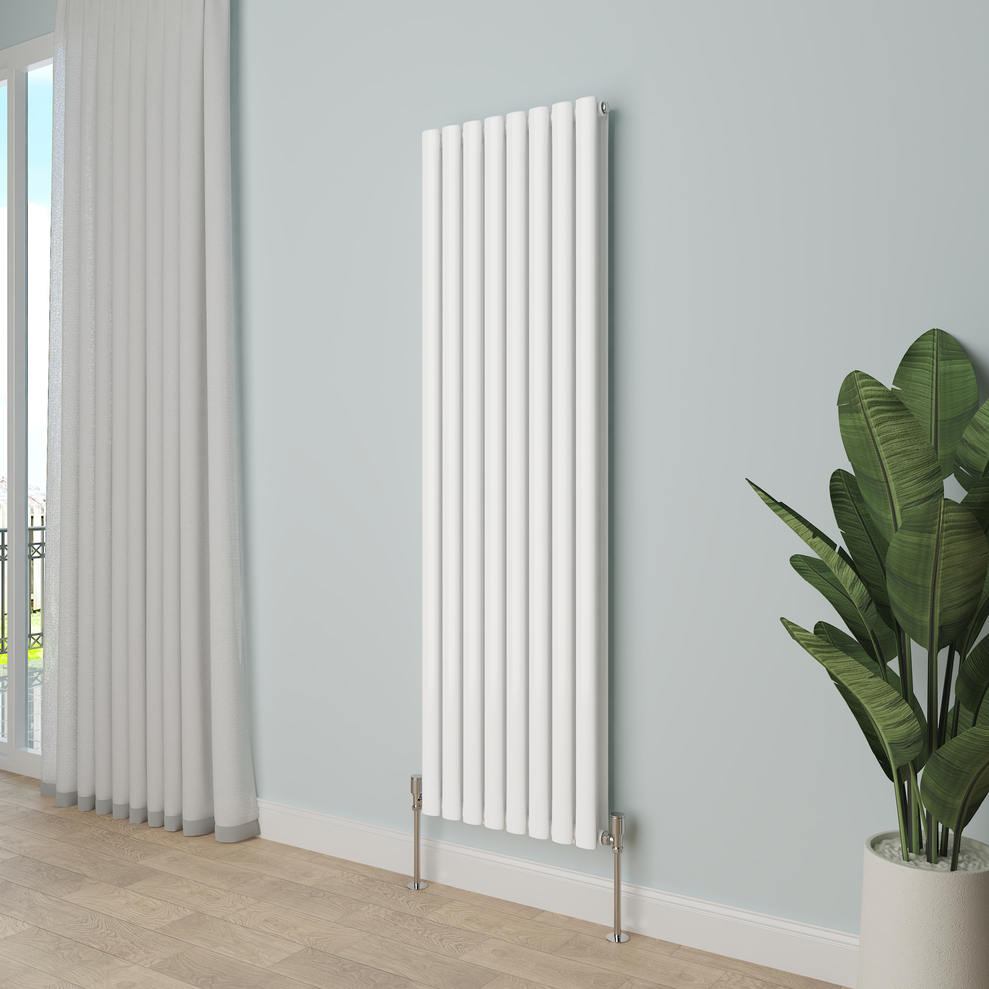 Designer Horizontal Vertical Oval Column Radiator Panel Central Heating Rads