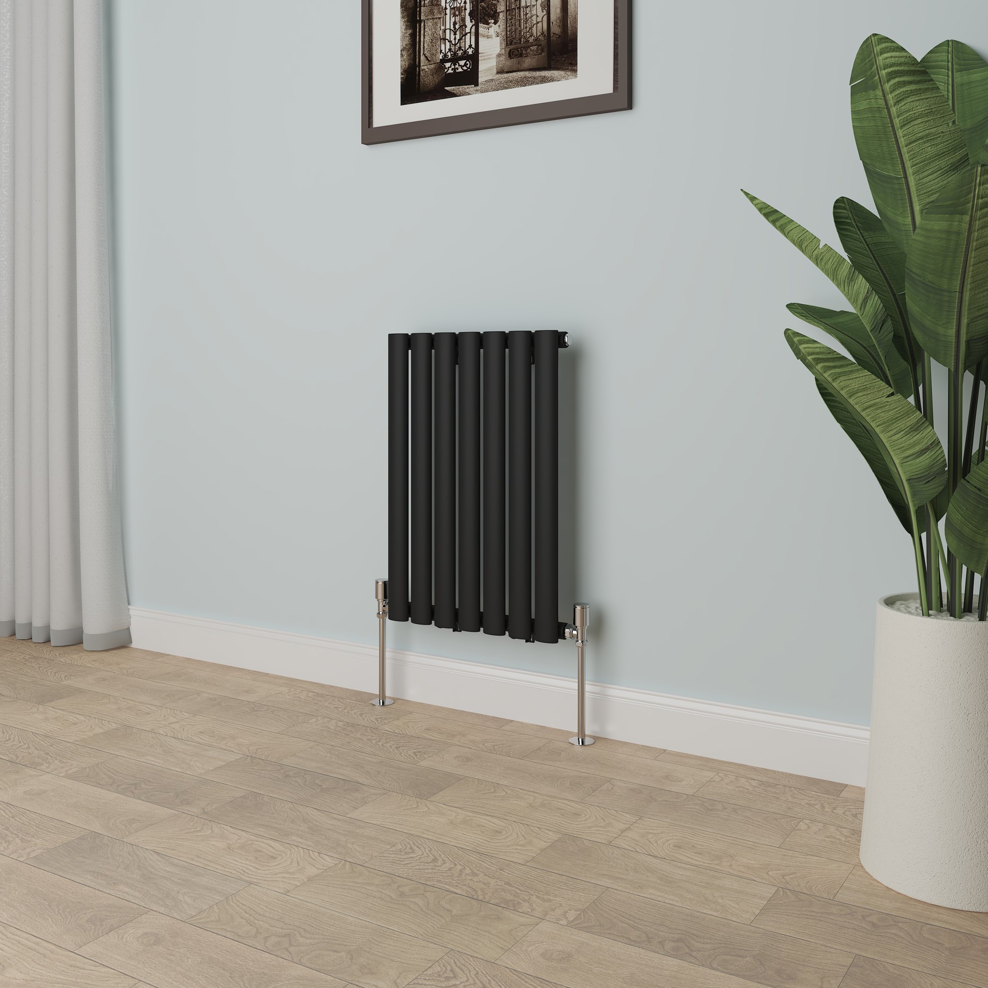 Designer Horizontal Vertical Oval Column Radiator Panel Central Heating Rads