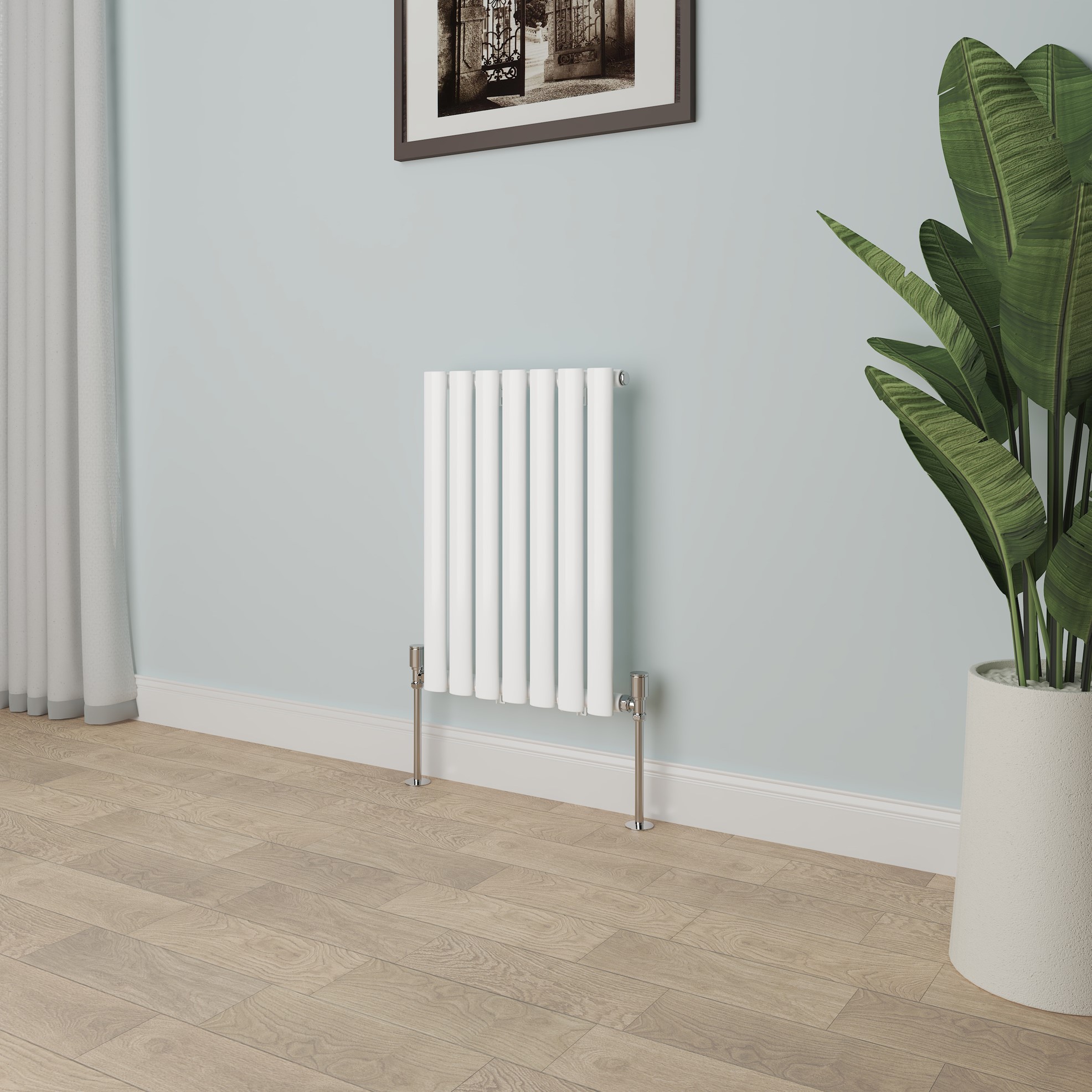 Designer Horizontal Vertical Oval Column Radiator Panel Central Heating Rads