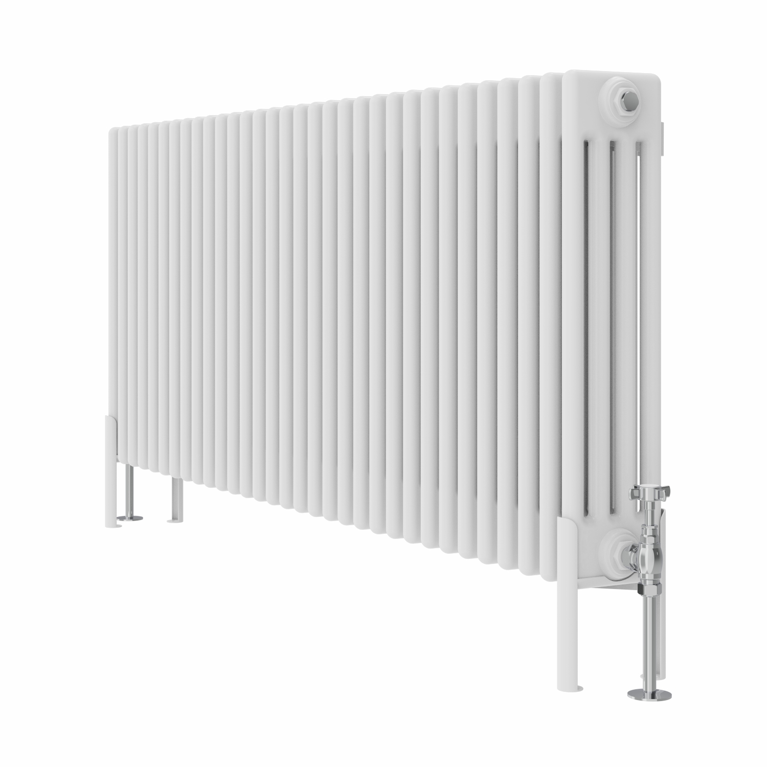 Horizontal Traditional Column Cast Iron Style Radiator Bathroom Central Heating