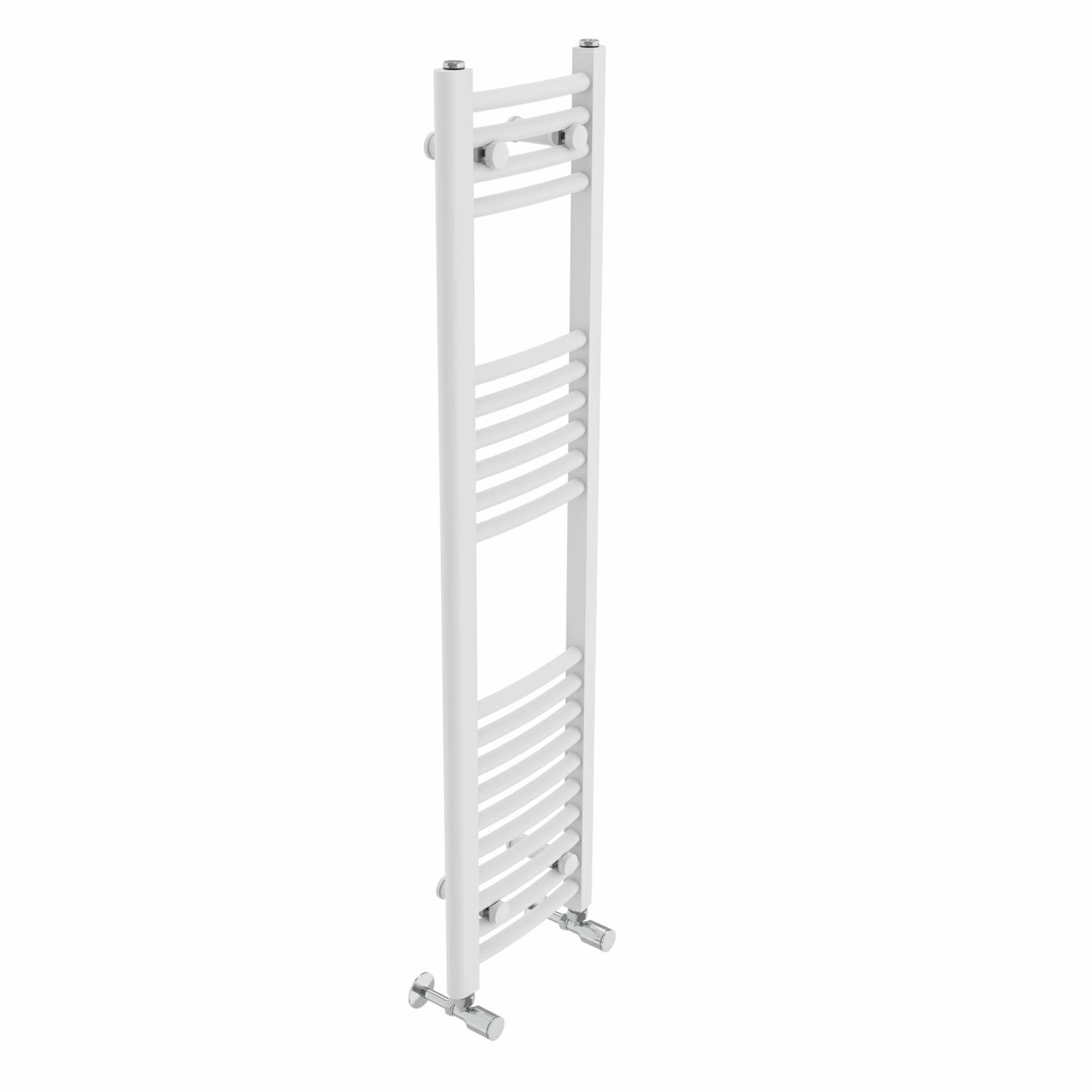 White Flat Panel Oval Column Traditional Radiator Straight Curved Towel Rail