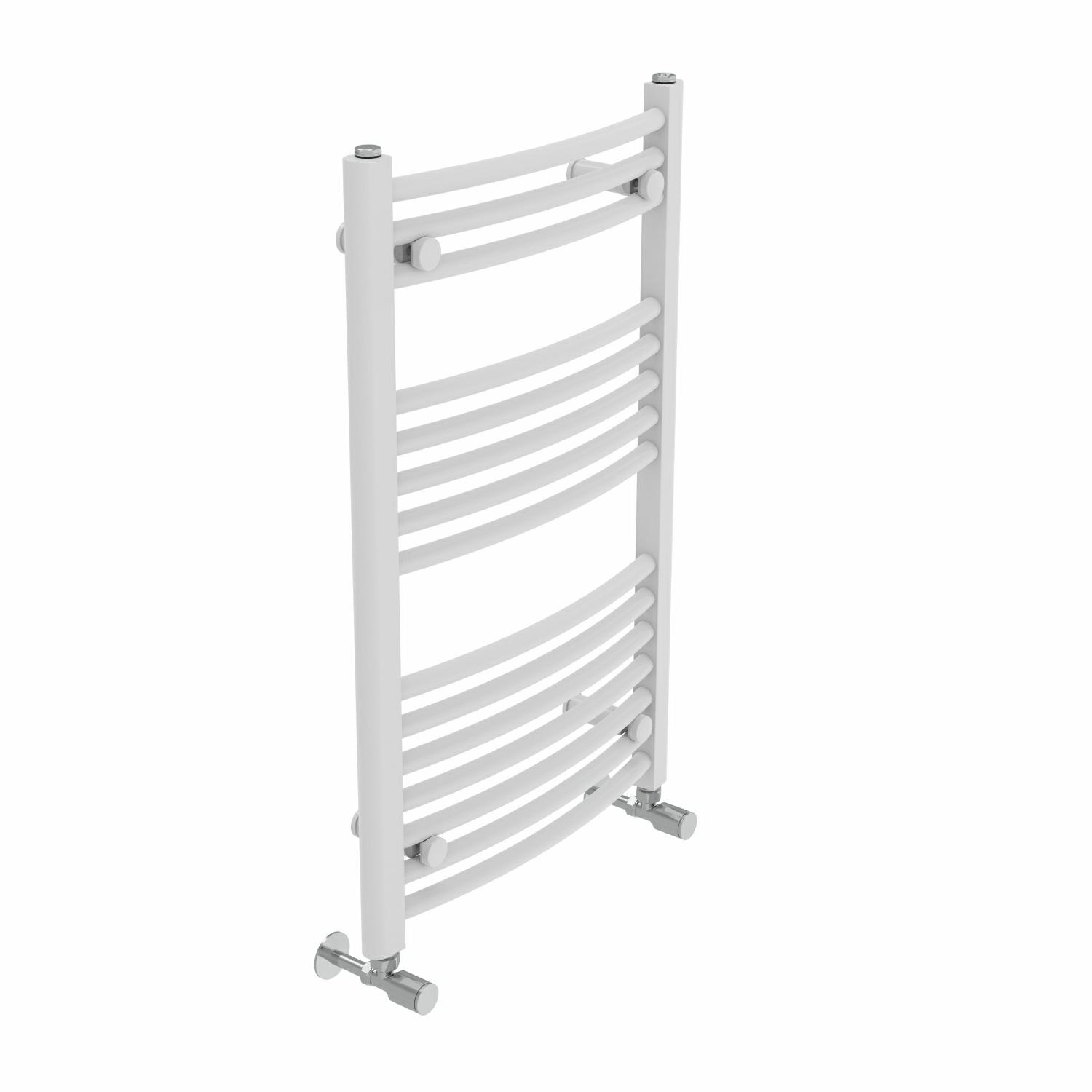 White Flat Panel Oval Column Traditional Radiator Straight Curved Towel Rail