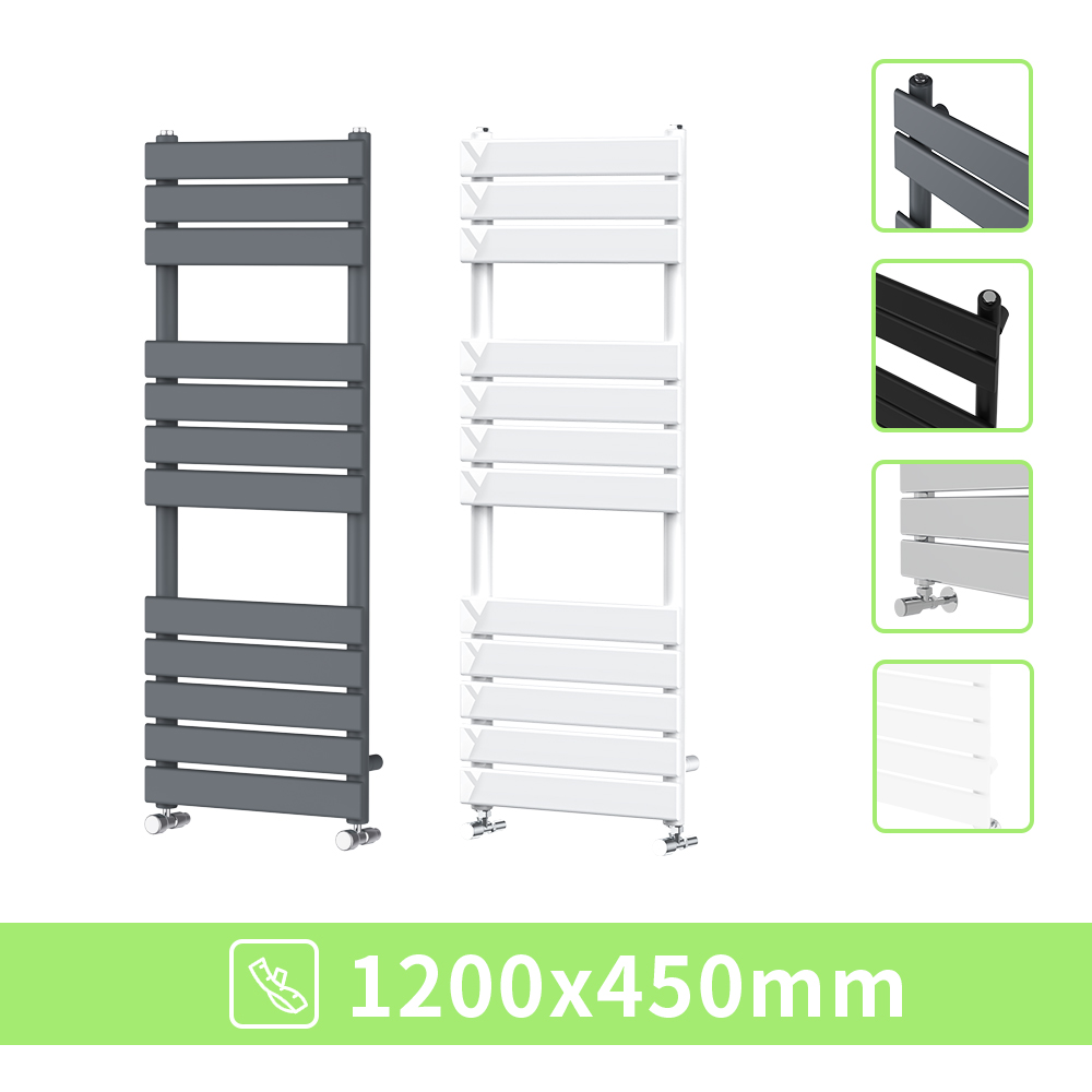 Chrome White Anthracite Horizonal Vertical Designer Radiator Single or Double