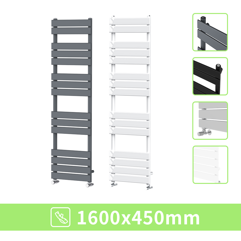 Chrome White Anthracite Horizonal Vertical Designer Radiator Single or Double