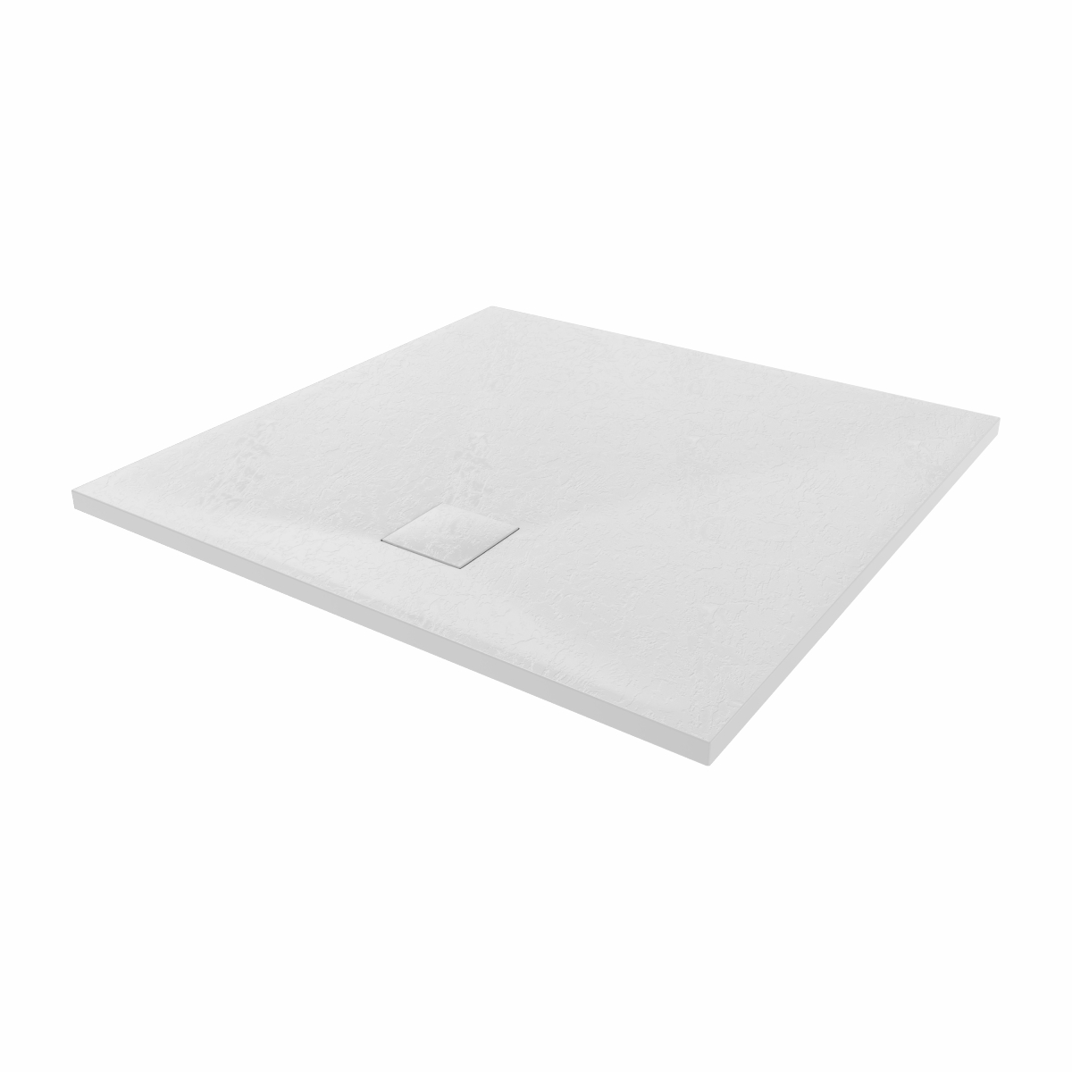 SMC Shower Tray Square/Rectangle/Quadrant Slate Effect Bathroom Enclosure Base