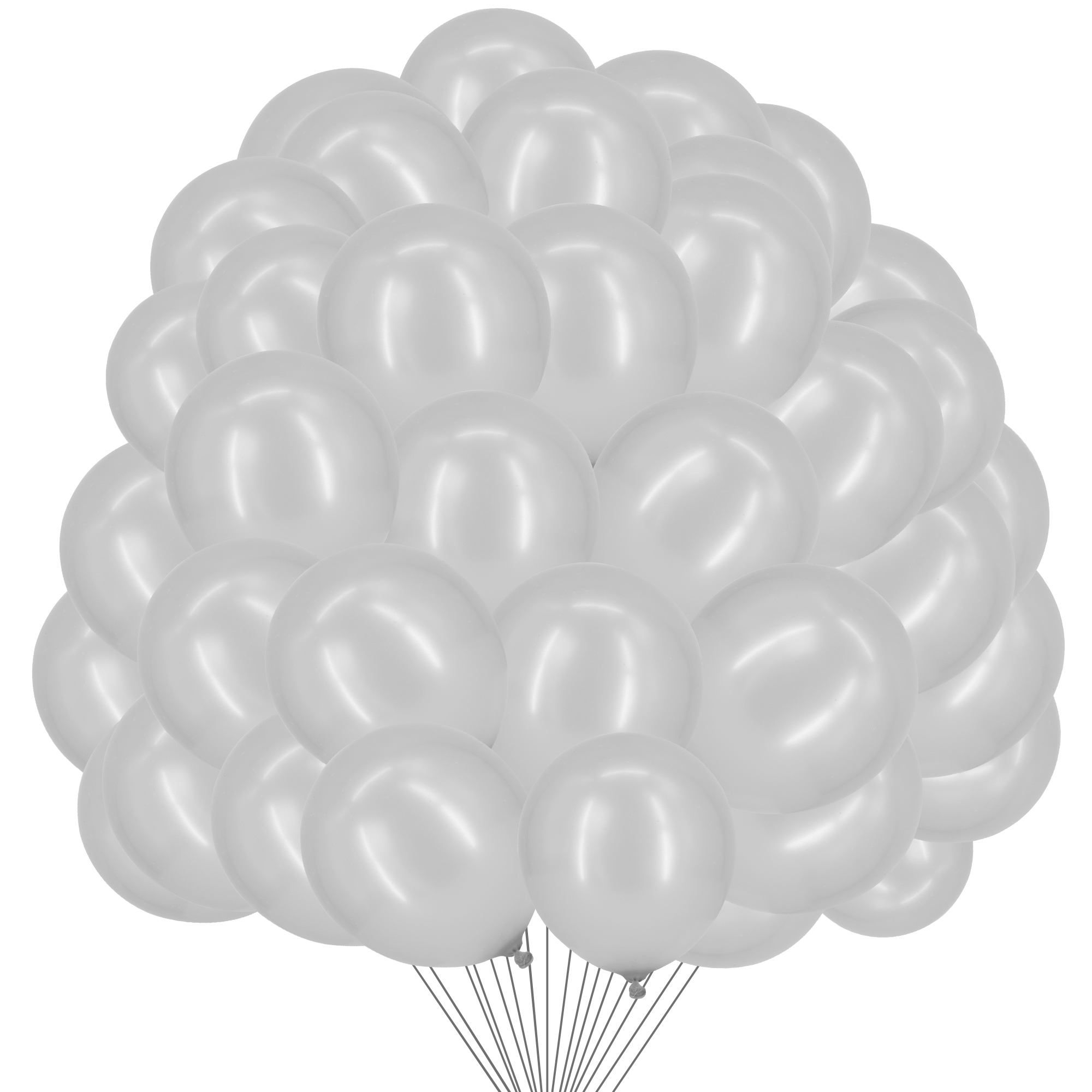 Time to Sparkle 100pcs 10" Pearlised Latex Balloons Helium Balloon Party Decor