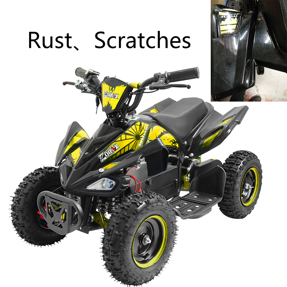 Grade-A ZORAX 6" Wheel 1000W 36V Kids Mini ATV Electric Battery Quad Bike Child