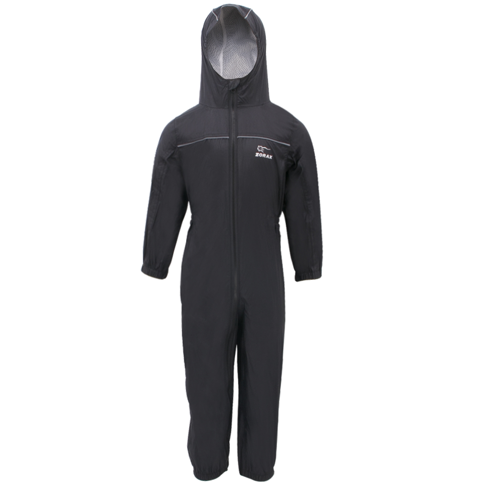 ZORAX 10 Sizes Kids Waterproof Rain Suit Children Rainsuit With Reflective Trim - Picture 9 of 41