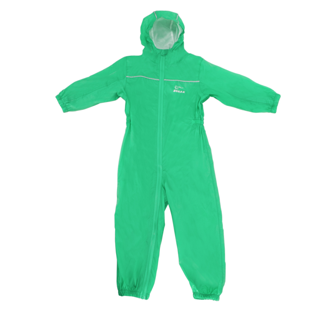 ZORAX 10 Sizes Kids Waterproof Rain Suit Children Rainsuit With Reflective Trim - Picture 31 of 41