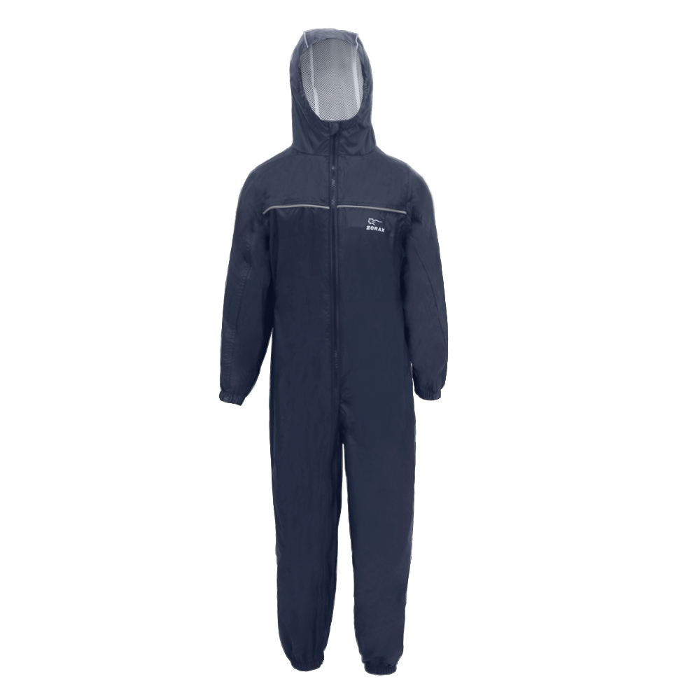 ZORAX 10 Sizes Kids Waterproof Rain Suit Children Rainsuit With Reflective Trim - Picture 14 of 41