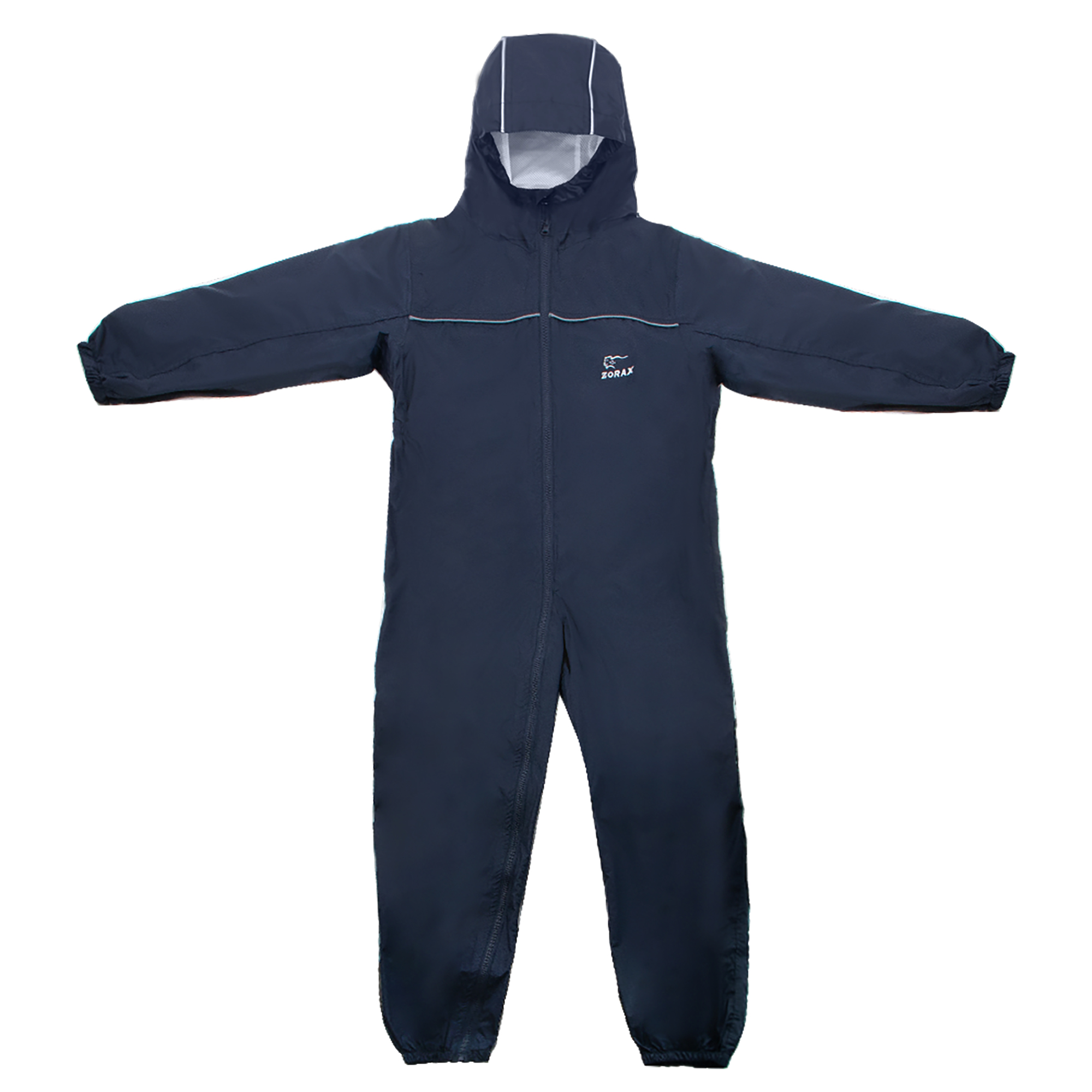 ZORAX 10 Sizes Kids Waterproof Rain Suit Children Rainsuit With Reflective Trim - Picture 15 of 41