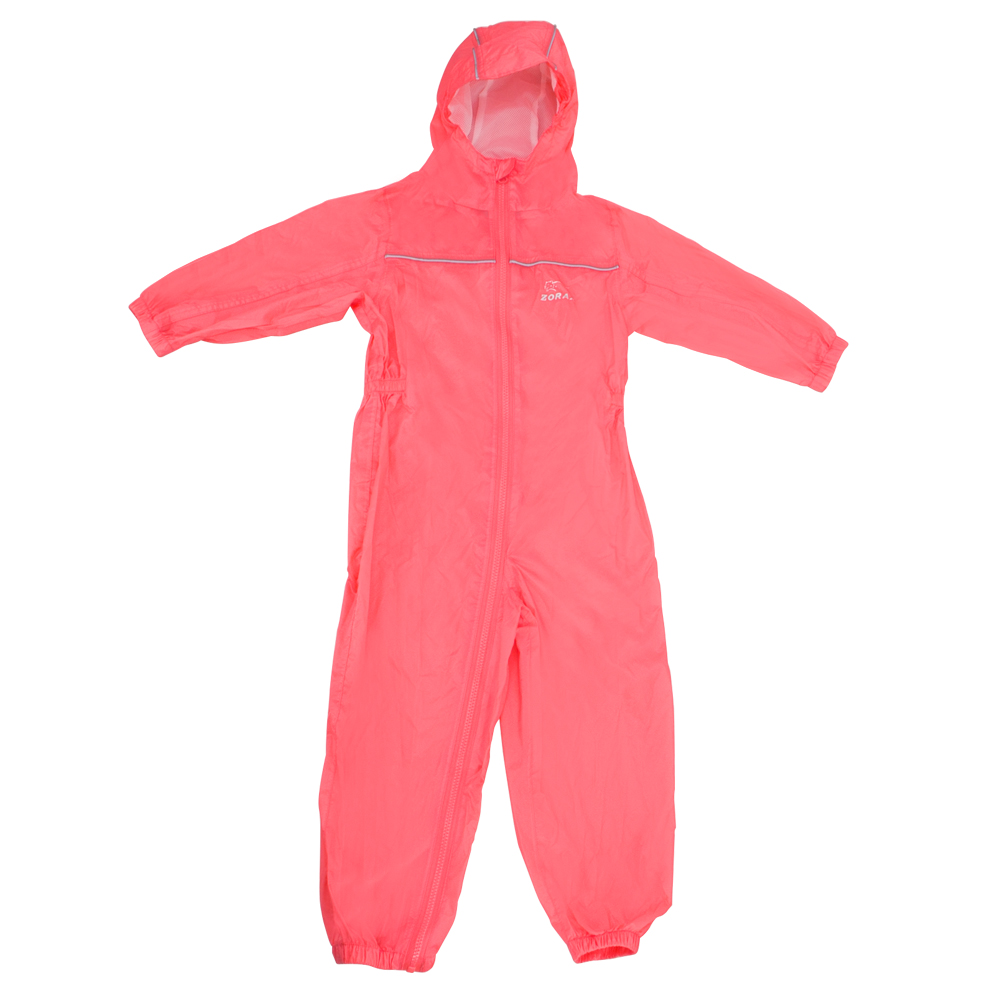 ZORAX 10 Sizes Kids Waterproof Rain Suit Children Rainsuit With Reflective Trim - Picture 35 of 41