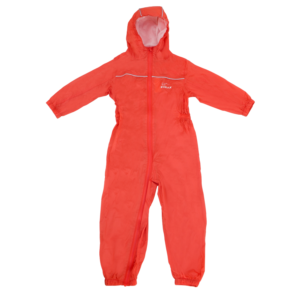 ZORAX 10 Sizes Kids Waterproof Rain Suit Children Rainsuit With Reflective Trim - Picture 24 of 41