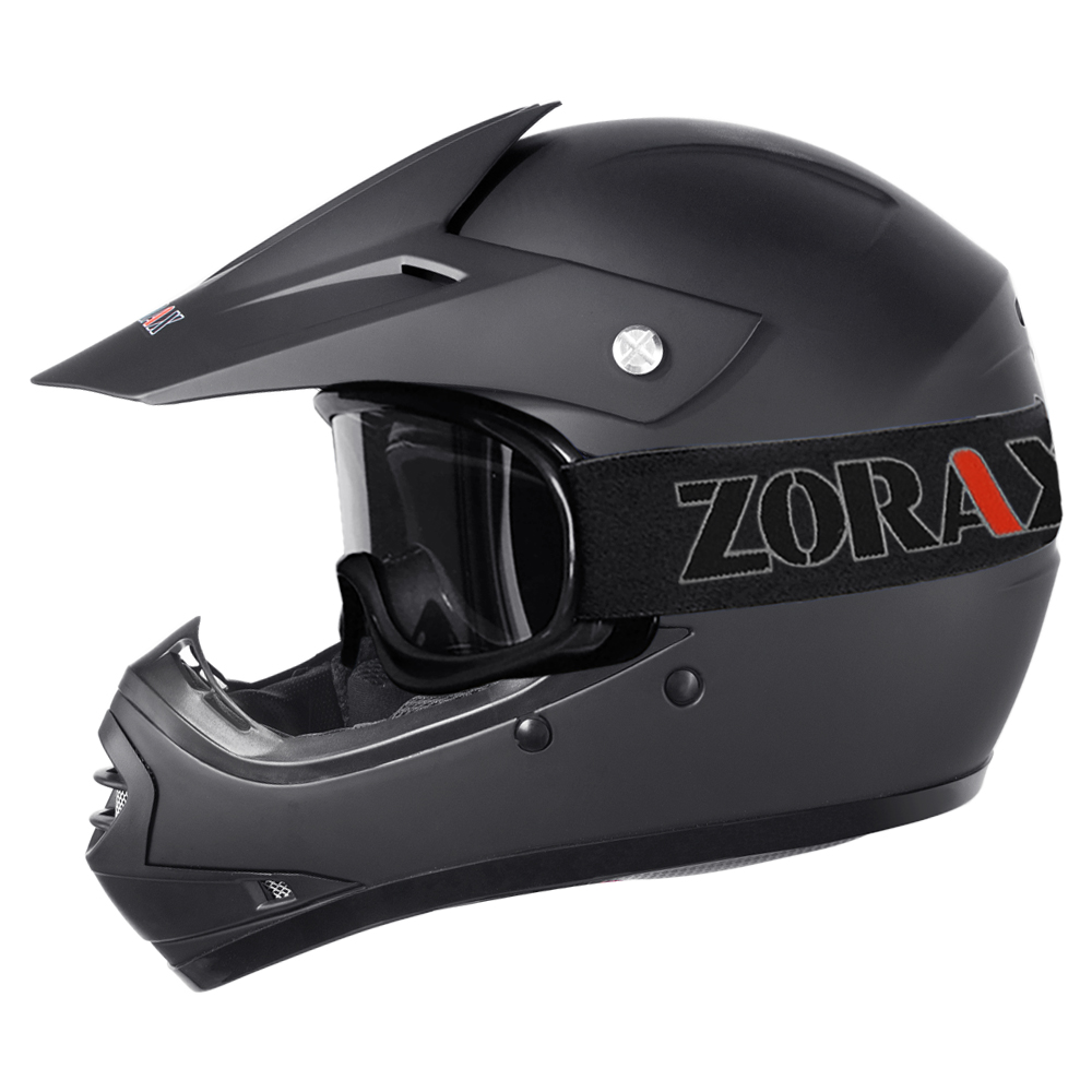ZORAX Youth Kids Motocross Helmet MX Off Road BMX Dirt Bike Quad & Goggles - Picture 12 of 29
