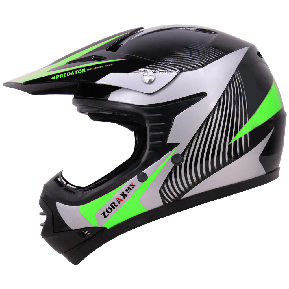 ZORAX Junior Child Children Kids Motorcycle Motorbike Helmet Motocross MX ATV - Picture 10 of 21
