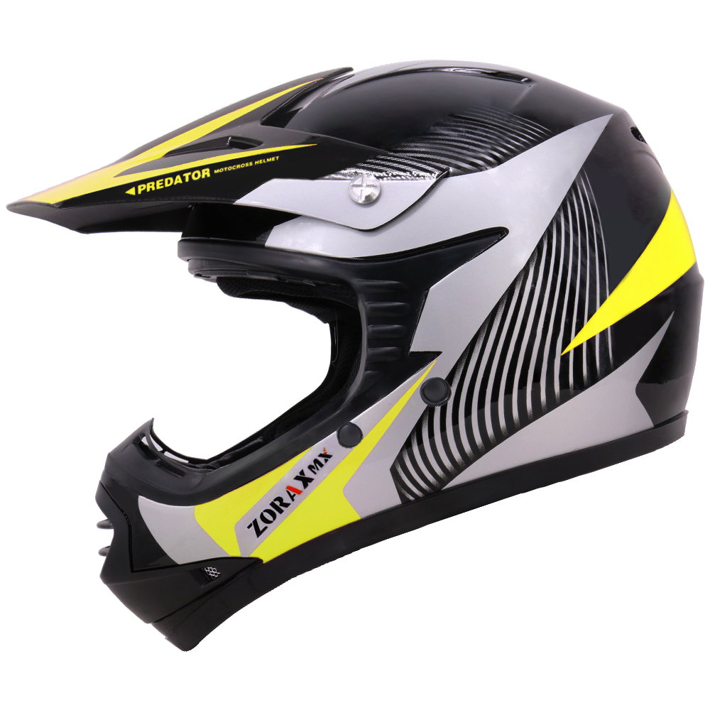 ZORAX Junior Child Children Kids Motorcycle Motorbike Helmet Motocross MX ATV - Picture 14 of 21