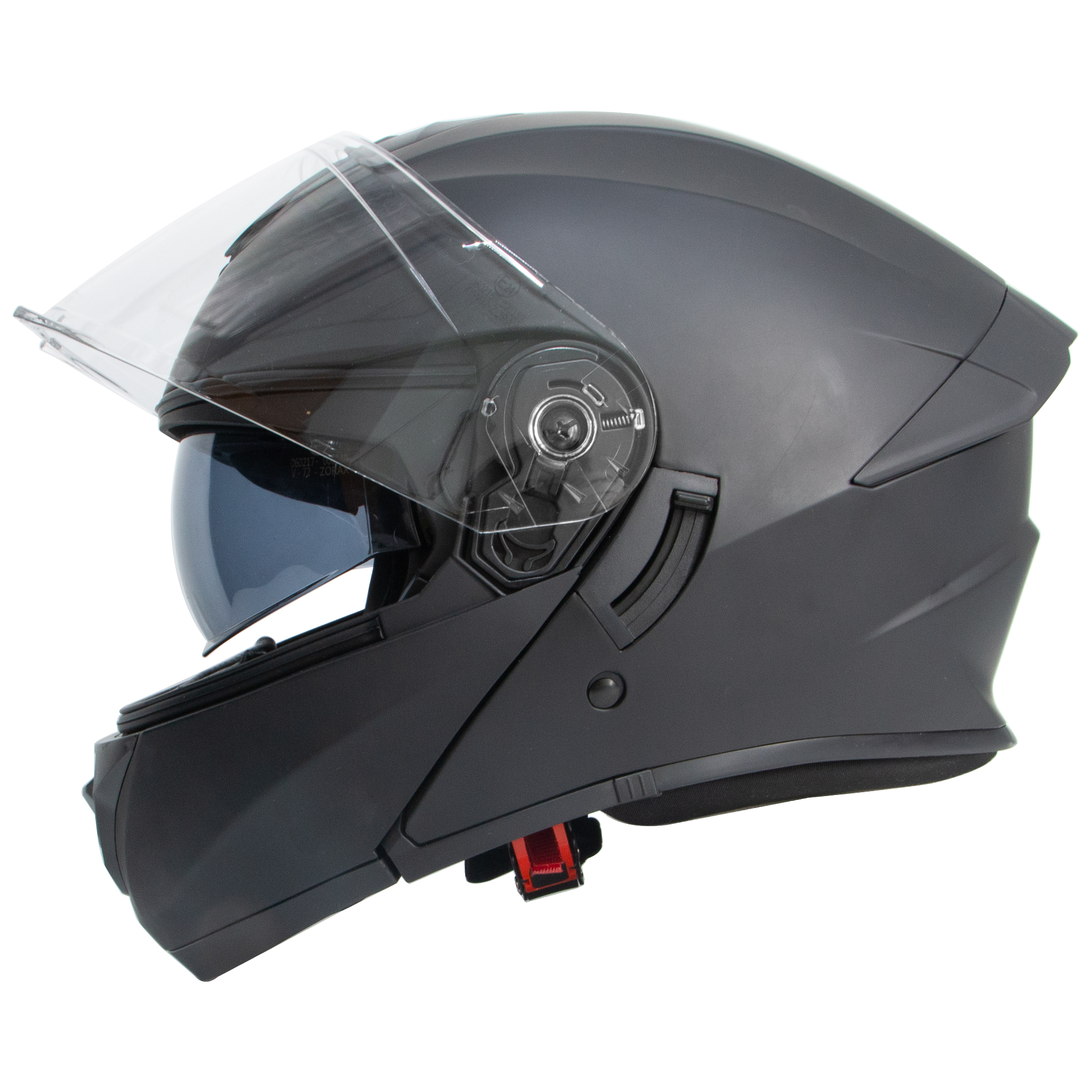 ZORAX ZOR-839 Flip Up Modular Motorcycle Helmet Motorbike DVS With sun visor - Picture 17 of 19