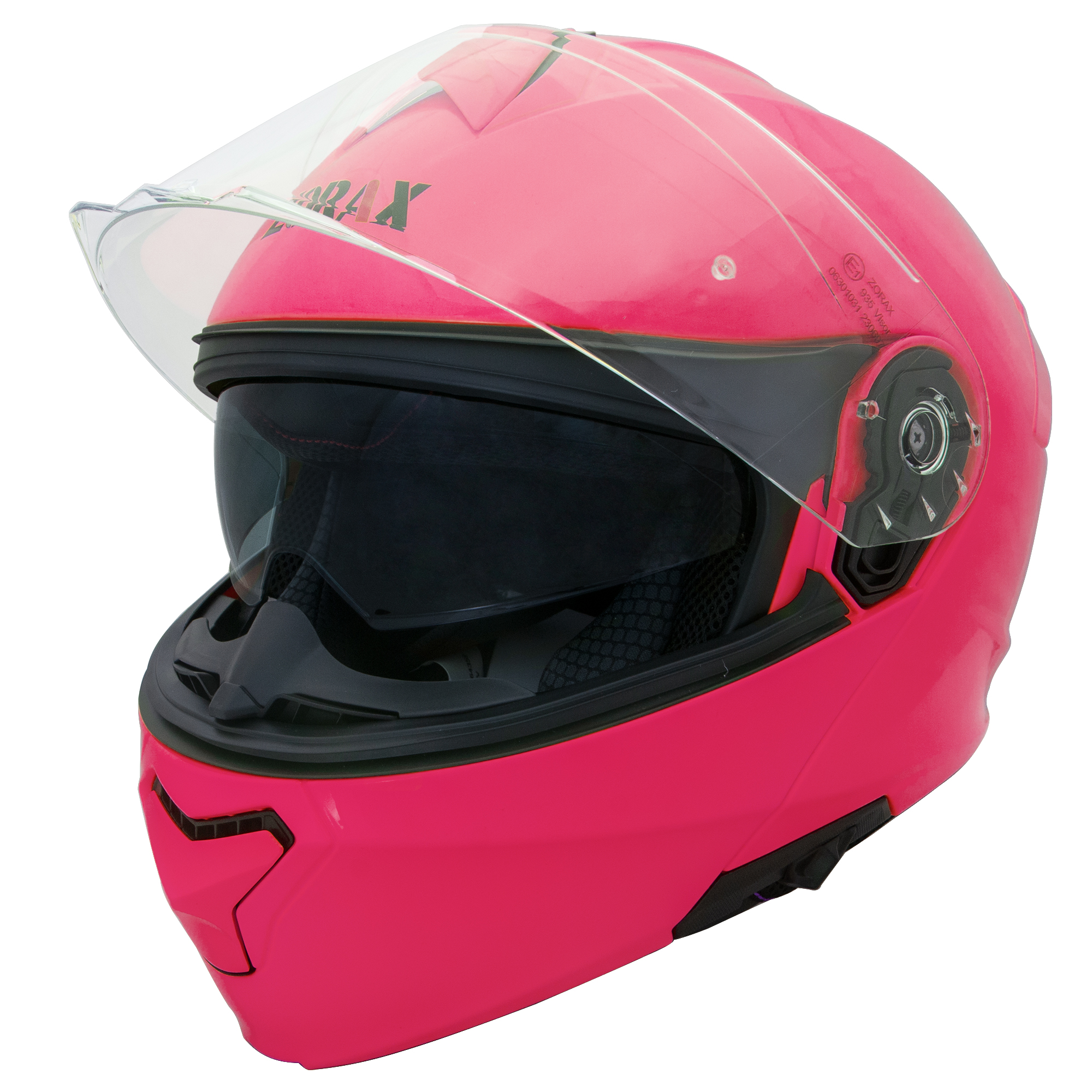 ZORAX ZOR-838 Modular Flip Up Front DVS Motorbike Motorcycle