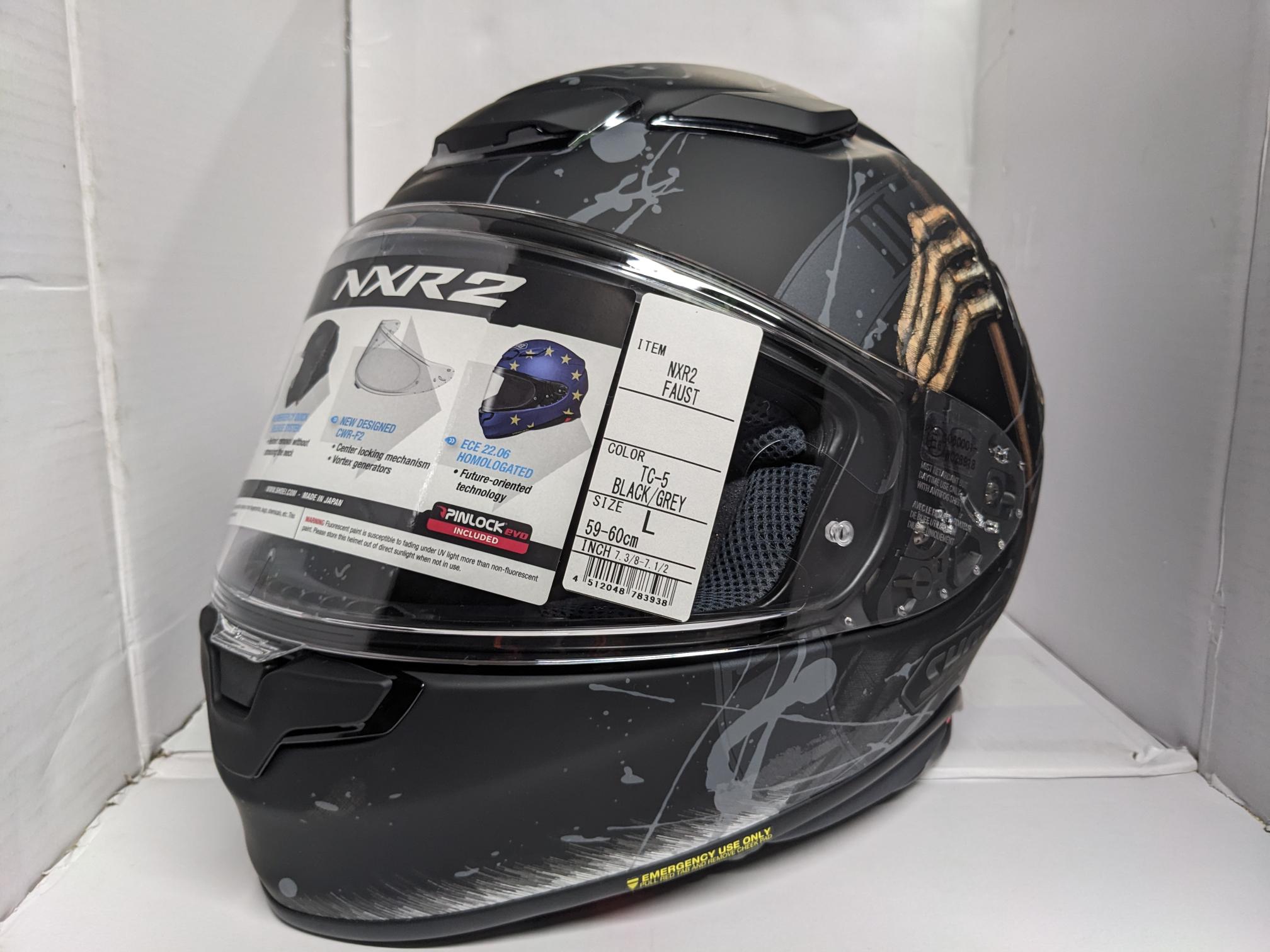 Shoei NXR2 Full Face Motorcycle Helmet Motorbike On Road - Picture 29 of 33