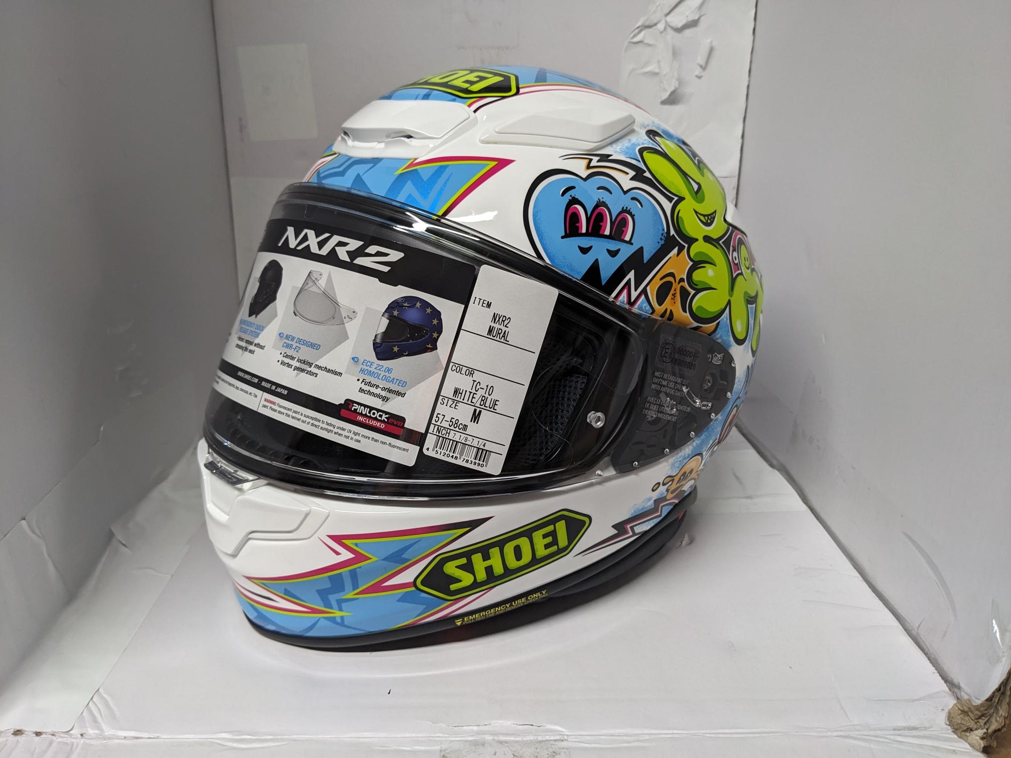 Shoei NXR2 Full Face Motorcycle Helmet Motorbike On Road - Picture 18 of 33