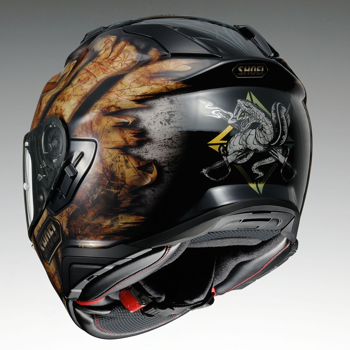 Shoei Gt Air 2 Panorama Full Face Motorcycle Helmet Motorbike - Picture 17 of 18