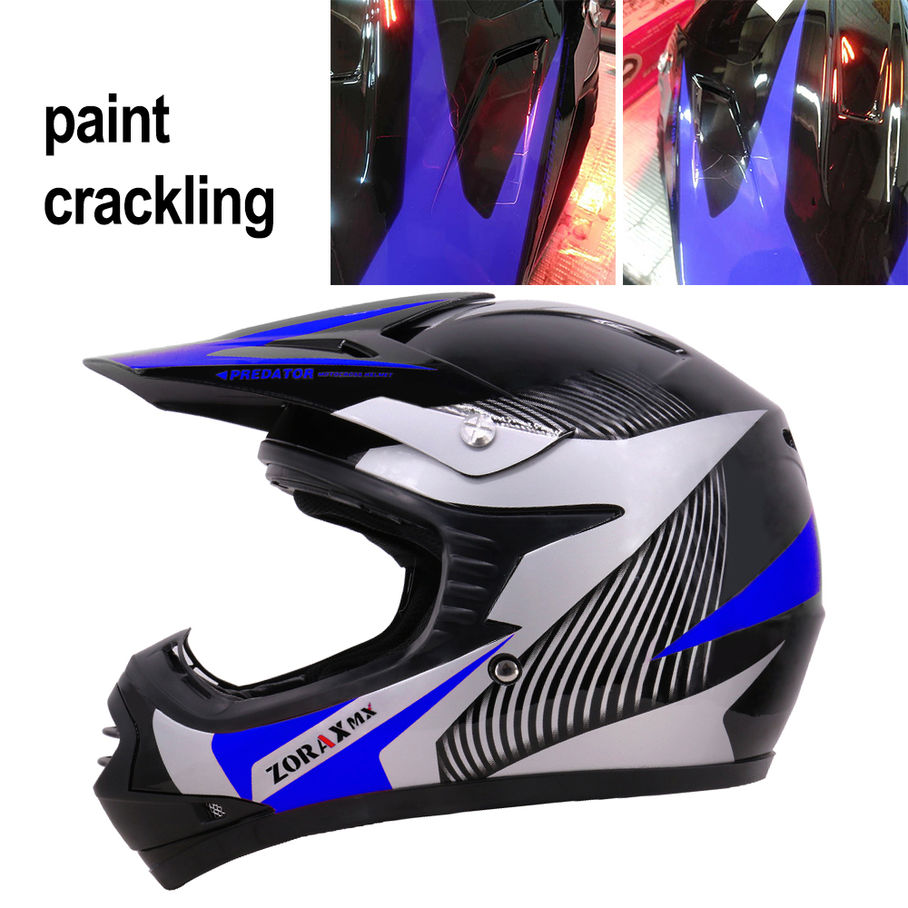 Grade A ZORAX Junior Child Kids Motorcycle Motorbike Helmet Motocross Off Road - Picture 13 of 22