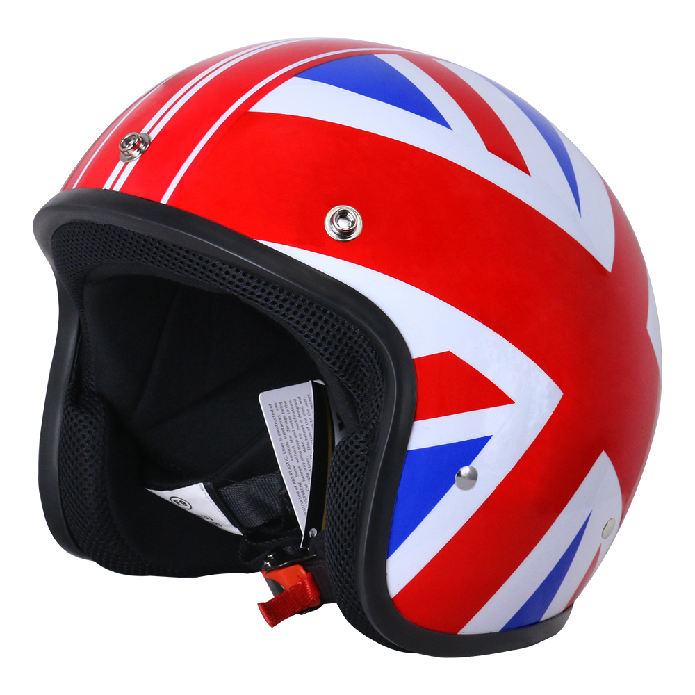 ZORAX ZOR-604 Open Face Motorbike Motorcycle Helmet Classic