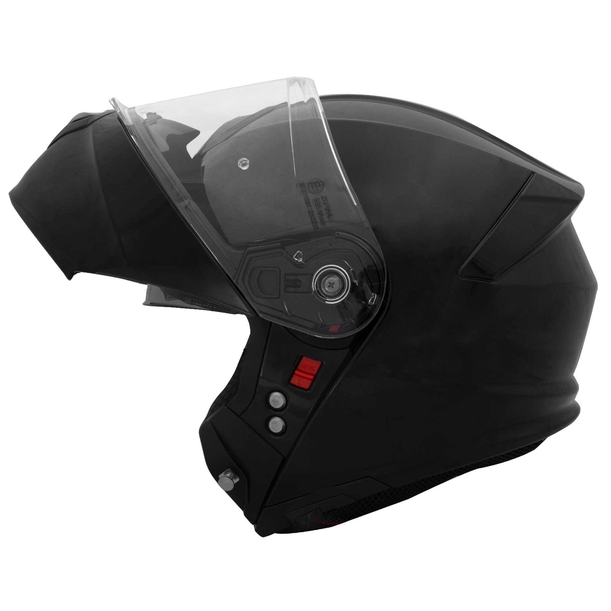 ZORAX ZOR-838 DVS Flip Up Front Motorbike Helmet Motorcycle Crash On Road Safe - Picture 22 of 44