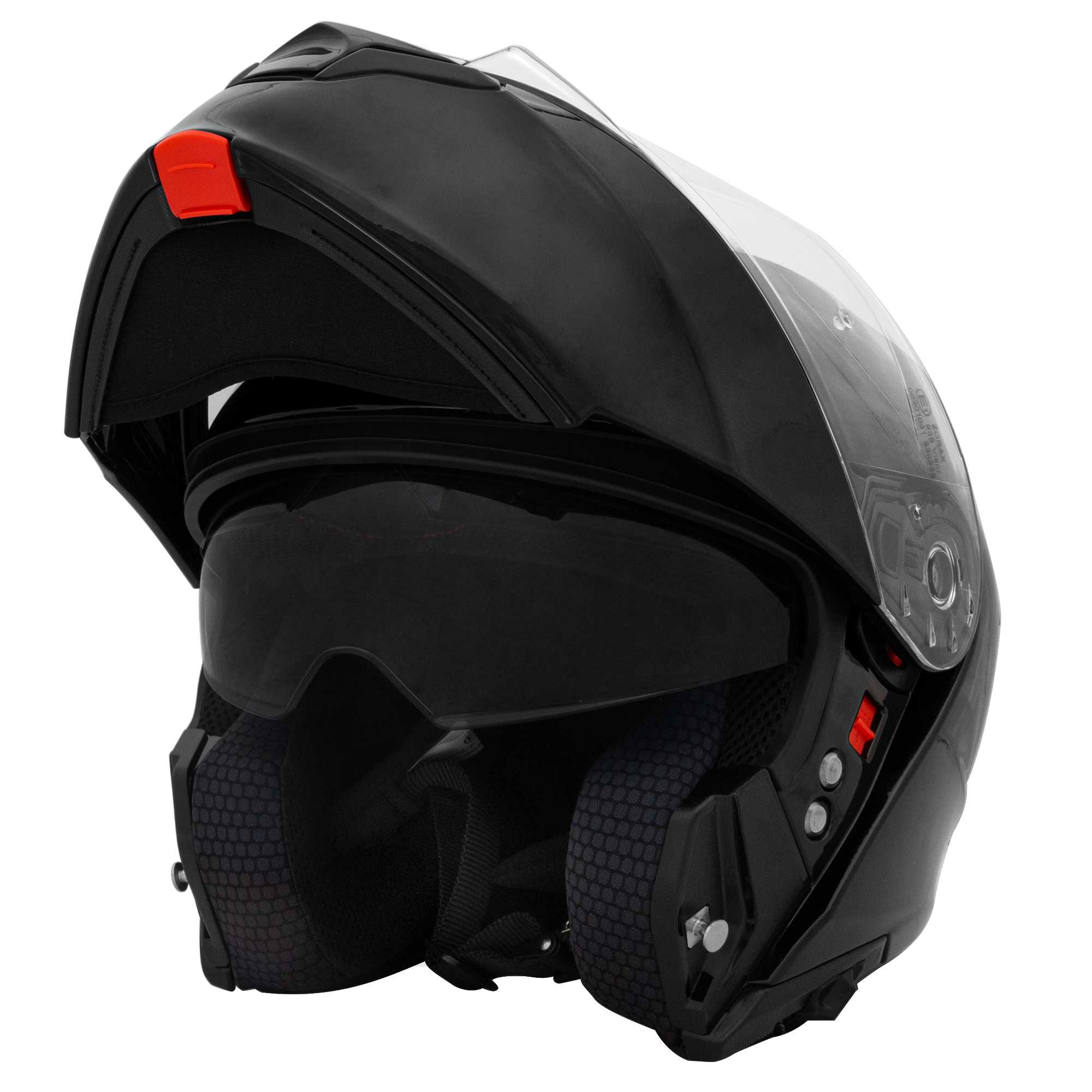 ZORAX ZOR-838 DVS Flip Up Front Motorbike Helmet Motorcycle Crash On Road Safe - Picture 23 of 44