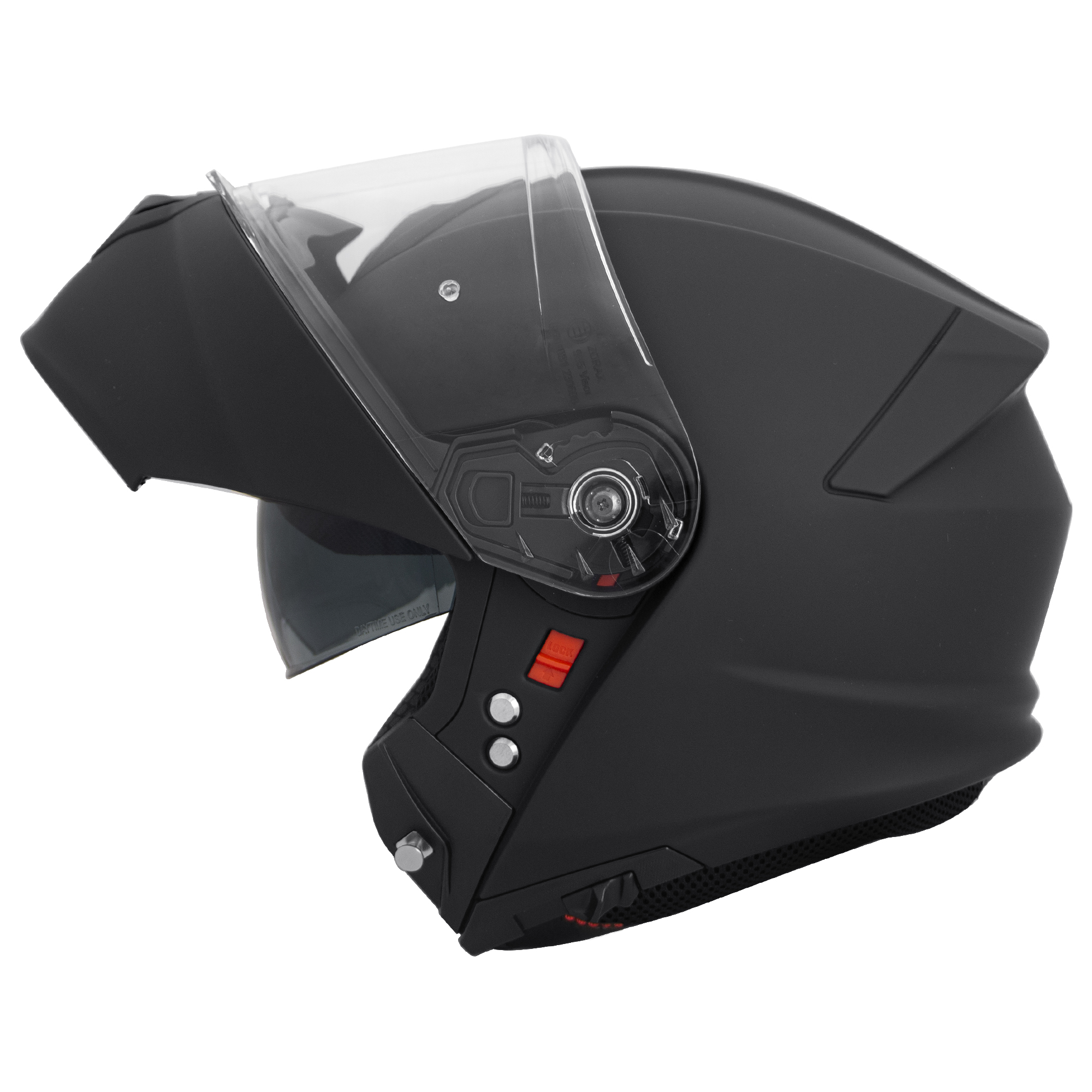 ZORAX ZOR-838 DVS Flip Up Front Motorbike Helmet Motorcycle Crash On Road Safe - Picture 15 of 44