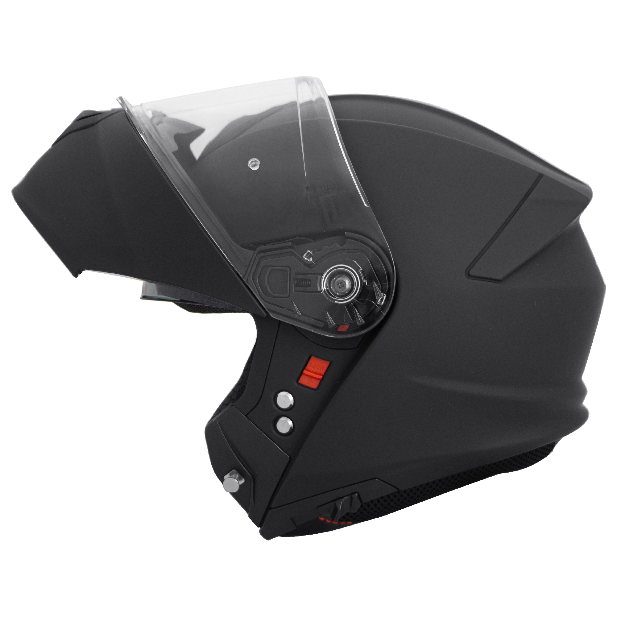 ZORAX ZOR-838 DVS Flip Up Front Motorbike Helmet Motorcycle Crash On Road Safe - Picture 16 of 44
