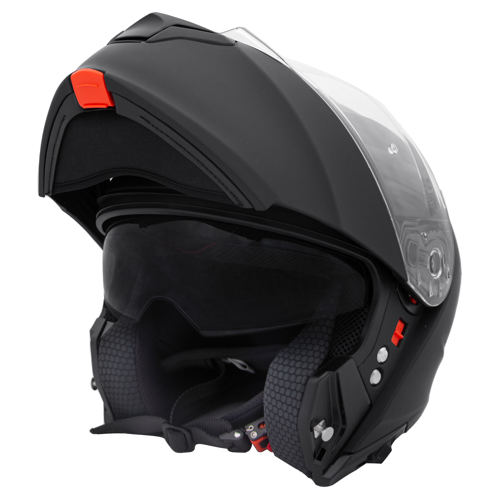 ZORAX ZOR-838 DVS Flip Up Front Motorbike Helmet Motorcycle Crash On Road Safe - Picture 17 of 44