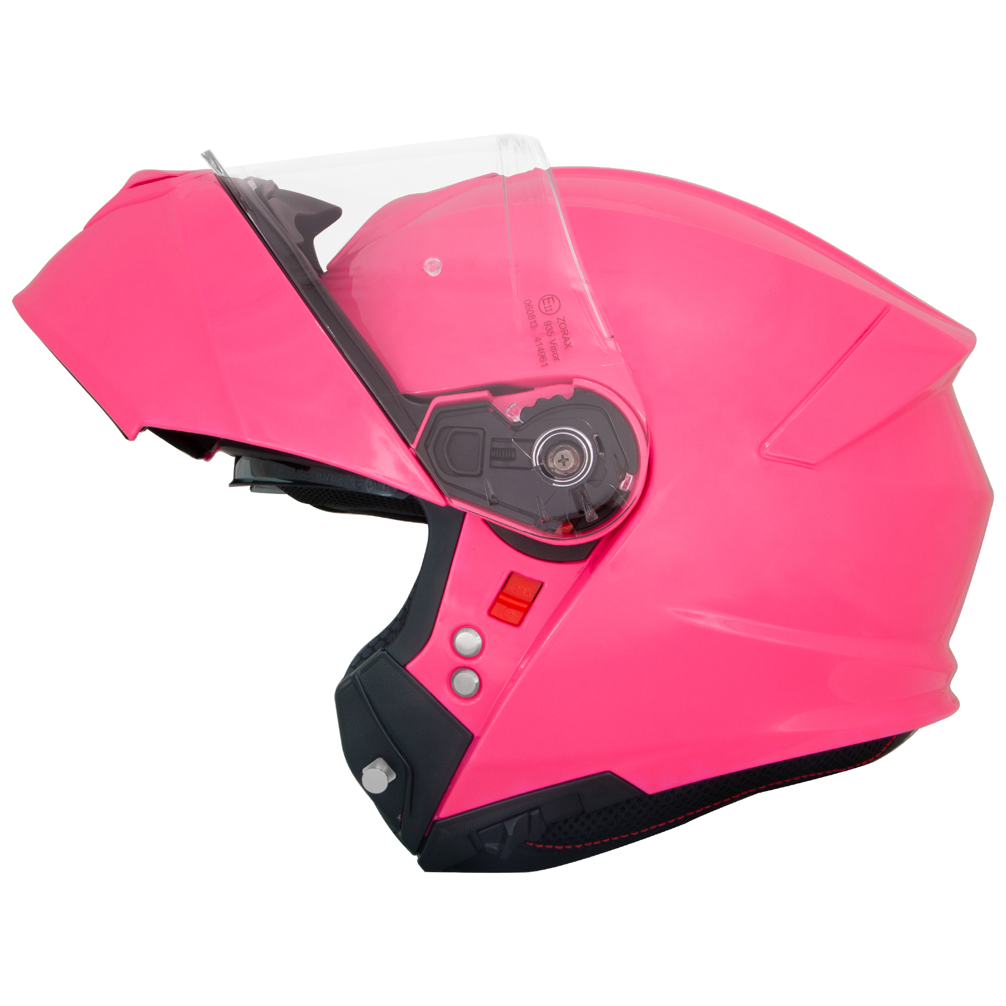 ZORAX ZOR-838 DVS Flip Up Front Motorbike Helmet Motorcycle Crash On Road Safe - Picture 25 of 44