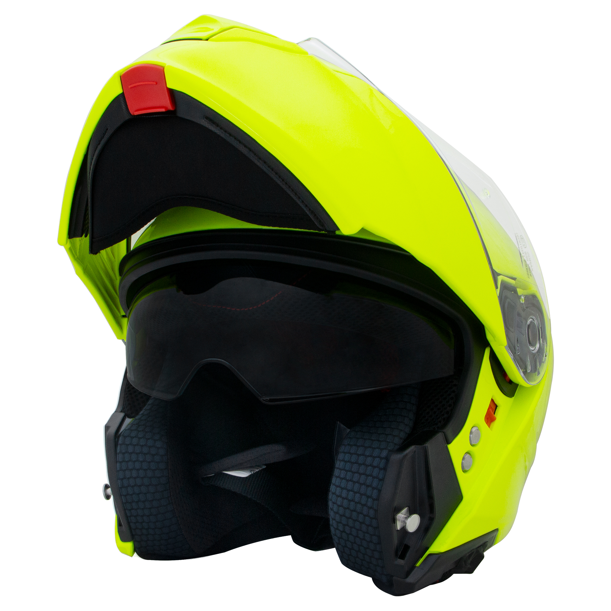 ZORAX ZOR-838 DVS Flip Up Front Motorbike Helmet Motorcycle Crash On Road Safe - Picture 29 of 44