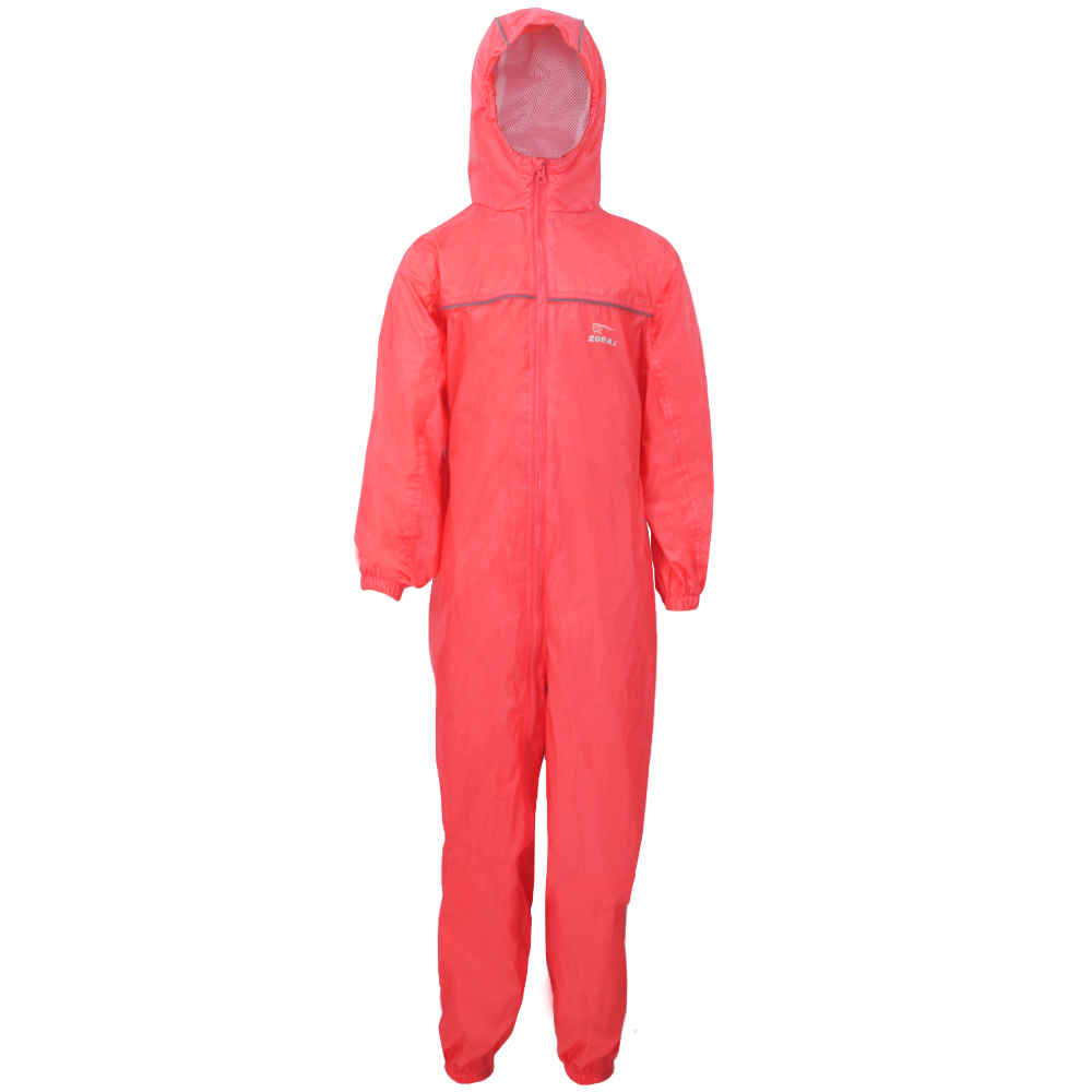 ZORAX 12M-14Y Kids Waterproof RainSuit Childrens Rain Suit Boys Girls One-piece