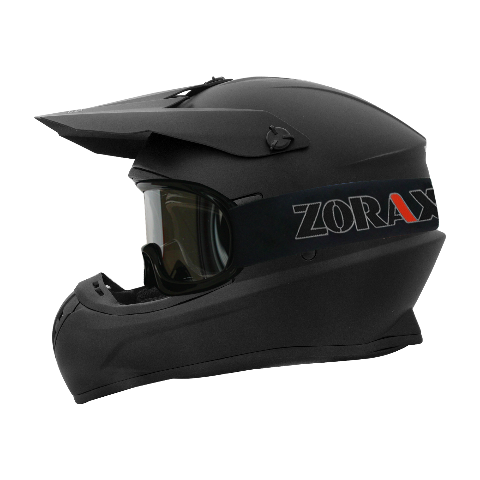 ZORAX ZOR-X305 Dirt Bike Motocross Motorbike Helmets &amp; Adult MX Goggles Off Road