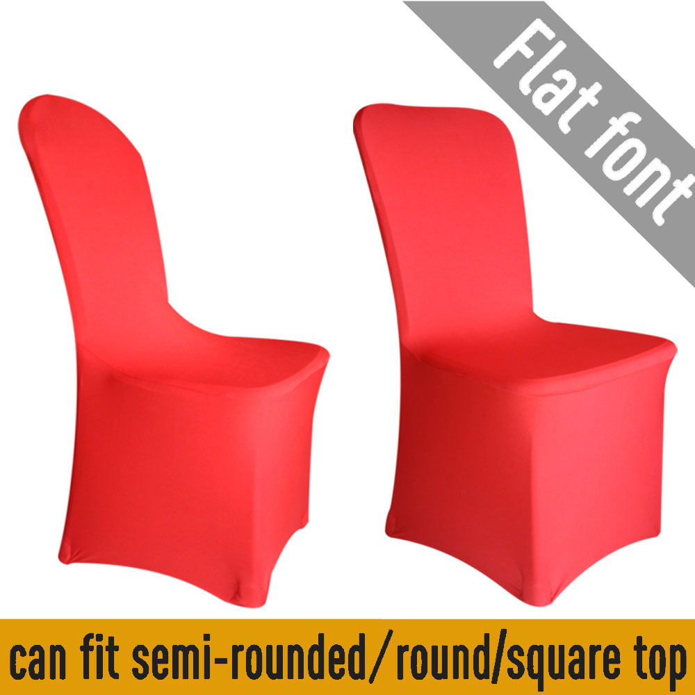 Time to Sparkle 1 - 100 PCS Spandex Chair Covers Flat front Seat Cover Stretch - Picture 15 of 18
