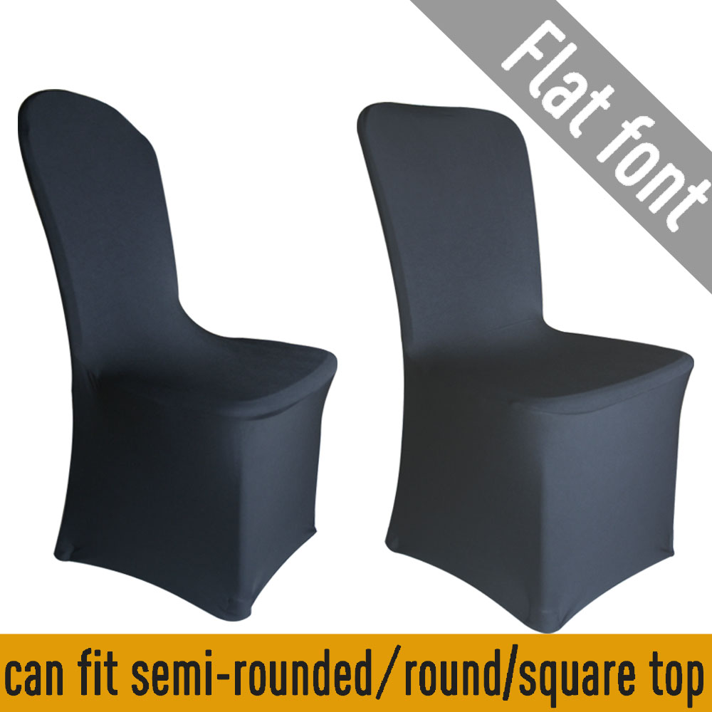 Time to Sparkle 1 - 100 PCS Spandex Chair Covers Flat front Seat Cover Stretch - Picture 8 of 18