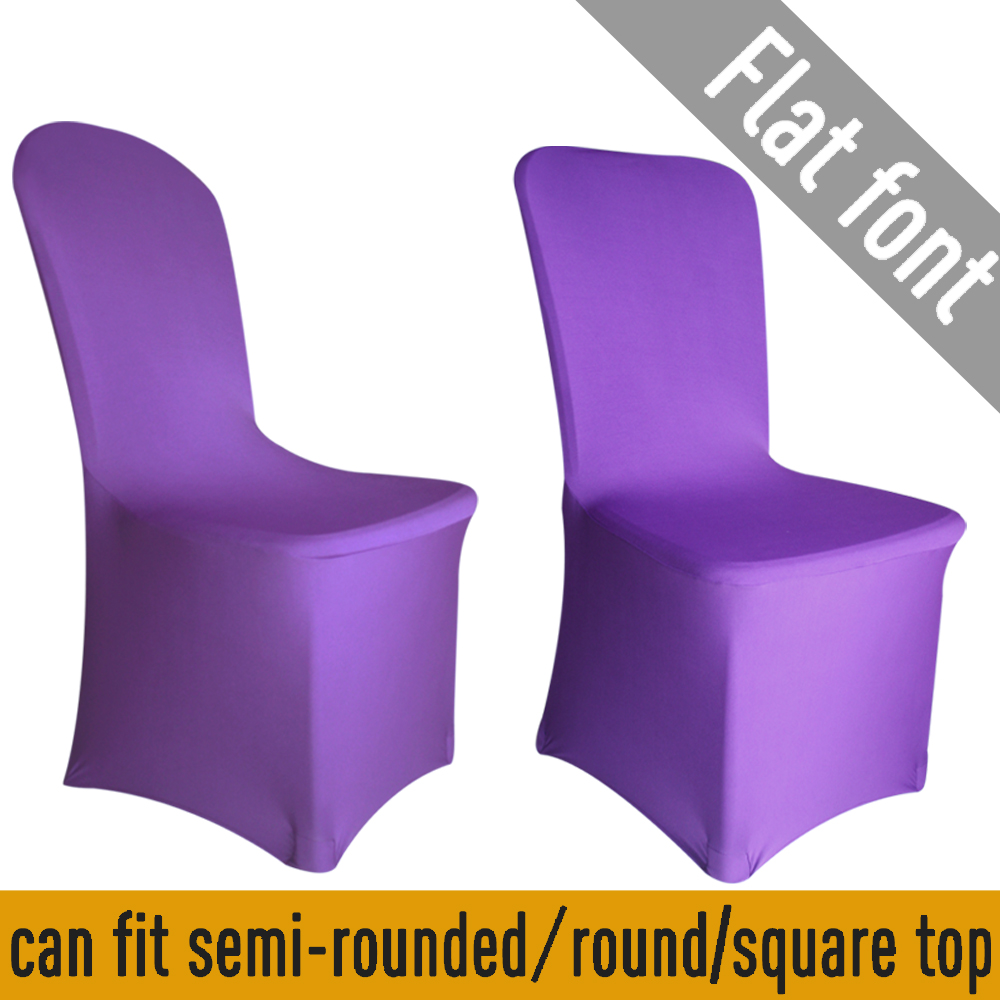 Time to Sparkle 1 - 100 PCS Spandex Chair Covers Flat front Seat Cover Stretch - Picture 13 of 18