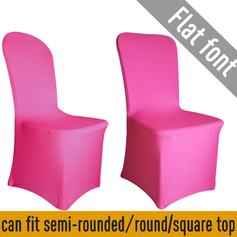Time to Sparkle 1 - 100 PCS Spandex Chair Covers Flat front Seat Cover Stretch - Picture 14 of 18